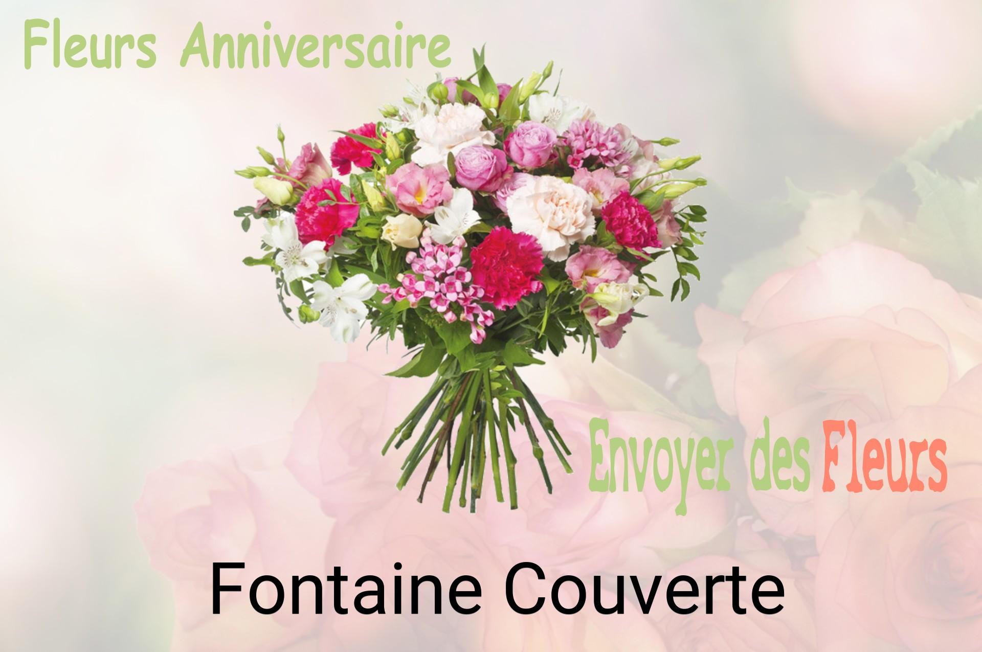 Bouquet de fleurs d’anniversaire livré à Fontaine-Couverte