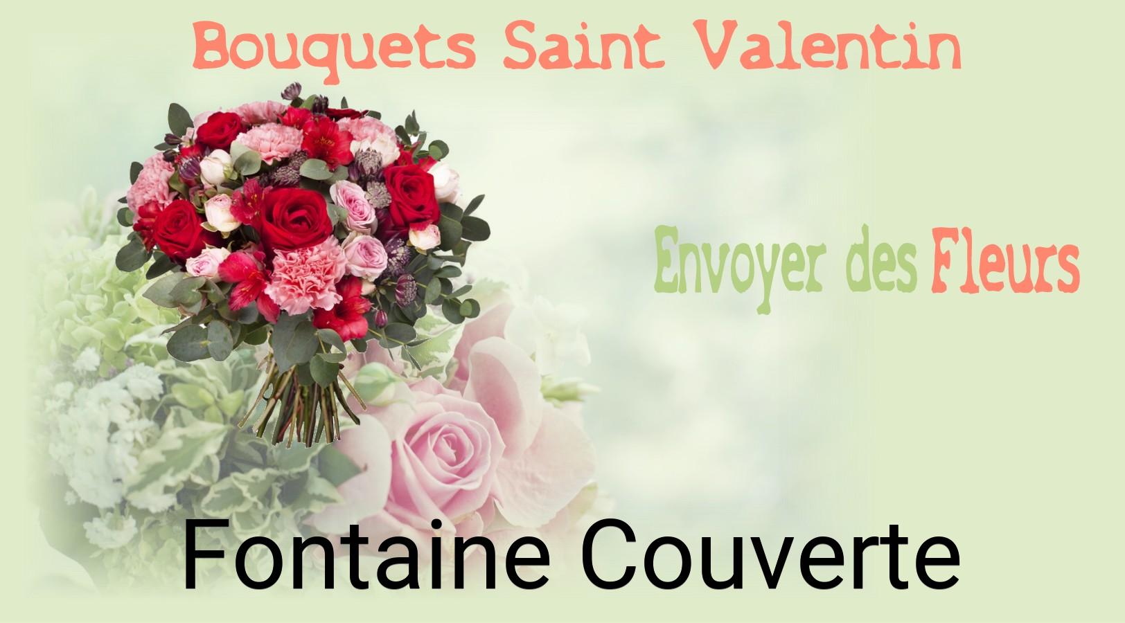 Roses de Saint-Valentin livrées à Fontaine-Couverte
